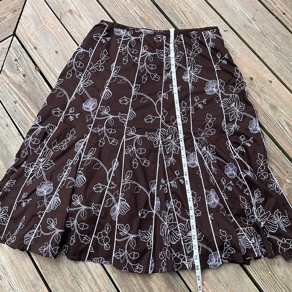 JM Collection embroidered skirt 12-14 - Picture 8 of 8